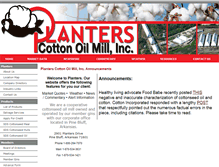 Tablet Screenshot of plantersoil.com